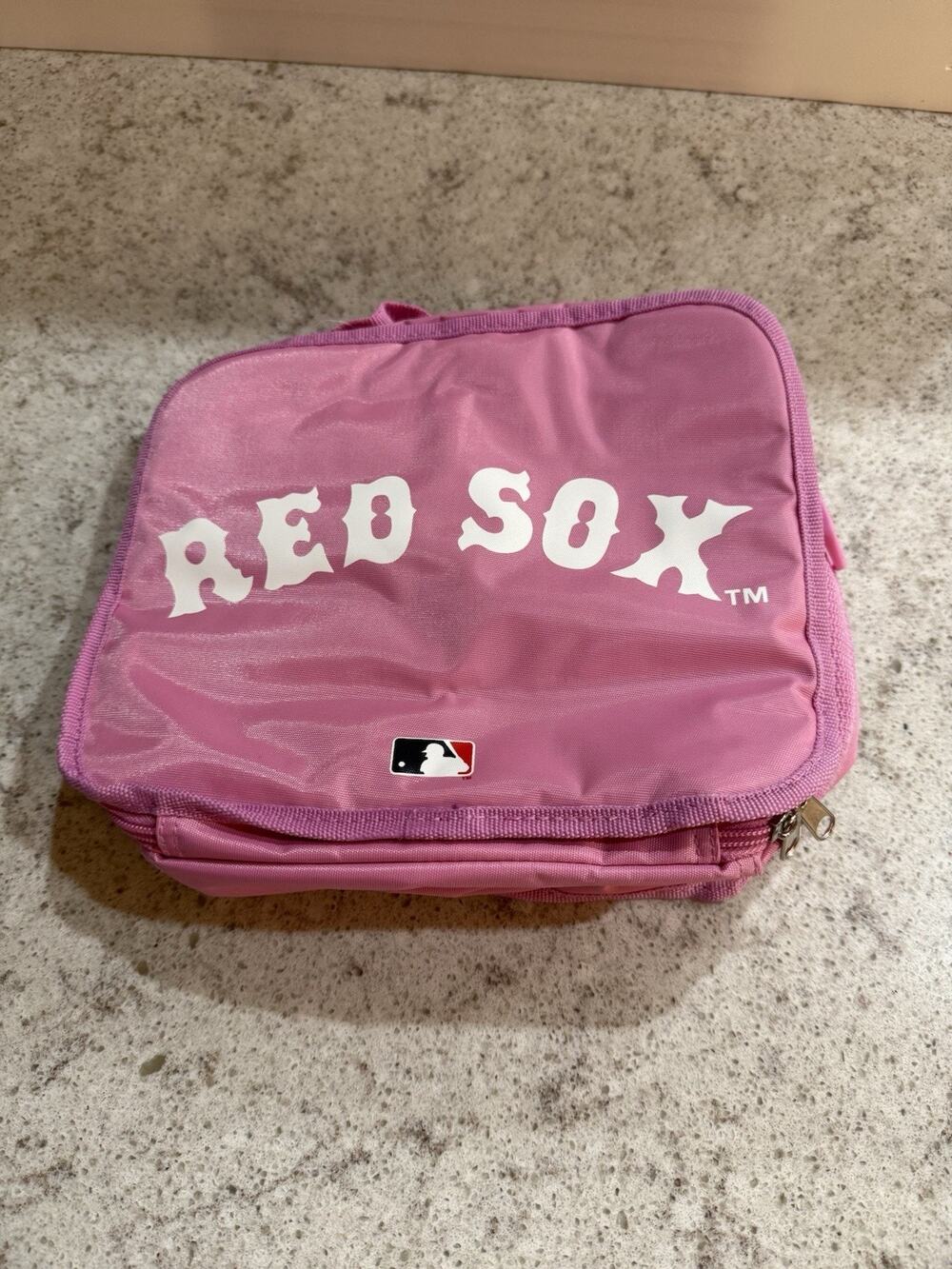 Boston Red Sox Lunchbox Cooler Bag Pink